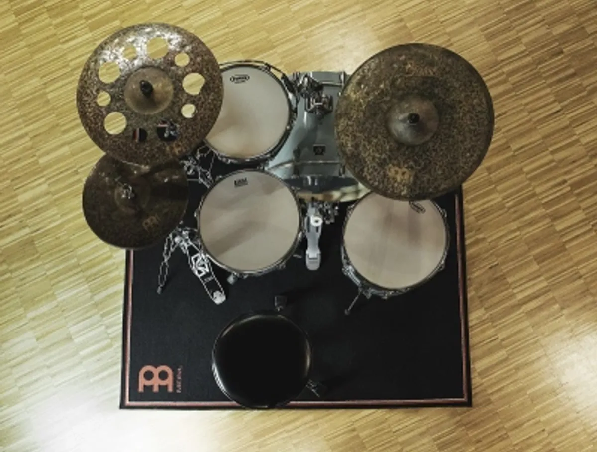 Meinl Small Drum Rug, Black - MDRS-BK.